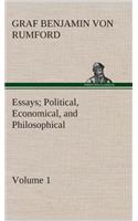 Essays Political, Economical, and Philosophical - Volume 1
