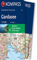 Gardasee: Wanderkarten-Taschenatlas