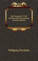 Der Paragraph 72 Der Reichscivilprozessordnung (German Edition)