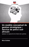 Un modèle conceptuel de gestion stratégique