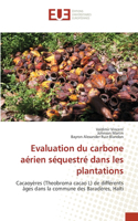 Evaluation du carbone aérien séquestré dans les plantations