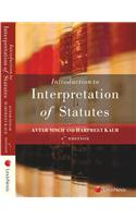 Introduction To Interpretation Of Statutes