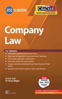 Taxmann's CRACKER for Company Law (Paper 2 | Company Law) â€“ Covering past exam questions & detailed (point-wise) answers along with amendment-based questions | CS Executive | June/Dec. 2023 Exams