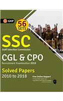 SSC CGL & CPO 2019 : Graduate Level Exams  - Solved Papers (2010-2018) 56 Sets