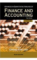 Advances in Quantitative Analysis of Finance and Accounting - New Series (Vol. 2)