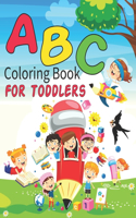 ABC Coloring Book For Toddlers
