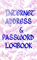 Password Book: Address Book Password Organizer 110 Page Matte Cover Design Size 5 X 8 INCH Log - Address # Note Quality Prints.