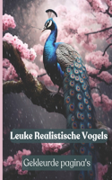 Leuke Realistische Vogels Gekleurde pagina's