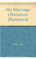 His Marriage Ultimatum