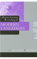 Effective Learning and Teaching in Modern Languages