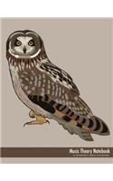 Music Theory Notebook (Owl Edition)