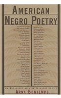 American Negro Poetry