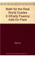 Math for the Real World Grades 2-3/Early Fluency Add-On Pack