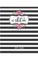 Get Shit Done 2019-2020: 18 Month Academic Planner. Monthly and Weekly Calendars, Daily Schedule, Important Dates, Mood Tracker, Goals and Thoughts All in One!