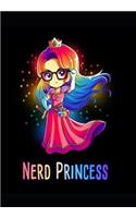 Nerd Princess: Kids Notebook, Journal, Blank-Lined Book