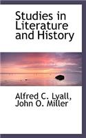 Studies in Literature and History