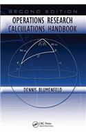 Operations Research Calculations Handbook