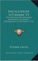 Encyclopedie Litteraire V3