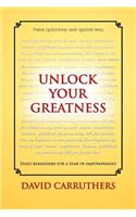 Unlock Your Greatness