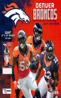 Cal 2017 Denver Broncos 2017 12x12 Team Wall Calendar