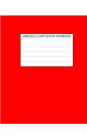 Unruled Composition Notebook
