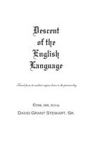 Descent of the English Language