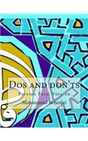 DOS and Don'ts: Persian Farsi Version(Persian)