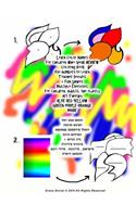 Learn Color Names for Children Who Speak Hebrew Coloring Book Use Numbers to Learn Teacher Decides + Fun Shapes Multiple Exercises for Children, Adults, the Elderly Art Therapy Blue Red Yellow Green Purple Orange More
