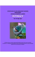 Intimacy: An Intimate Relationship with God