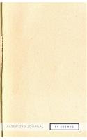 Password Journal