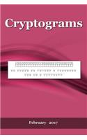 Cryptograms: February 2017: (English)