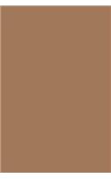 Journal Chamoisee Brown Color Simple Plain Brown