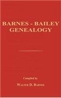 Barnes-Bailey Genealogy