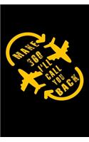 Make 360 I ll Call You Back Holding Pattern Notebook For Air Traffic Controllers And Pilots