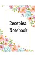 Recepies Notebook