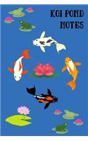 Koi Pond Notes: Customized Compact Koi Pond Logging Book, Thoroughly Formatted, Great For Tracking & Scheduling Routine Maintenance, Including Water Chemistry, Fish