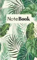 Notebook: Tropical Notebook - Size 6" x 9", 100 Pages - Trend and Original - Convenient to rate Ideas