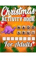 Christmas Activity Book For Adults