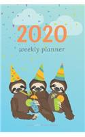 2020 Party Sloth Planner