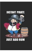 Instant Pirate Just Add Rum