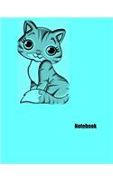 notebook: Notebook: Lined Notebook Journal - 100 Pages - Large (8.5 x 11 inches) Paperback