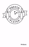 Best Player: Kariertes A5 Notizbuch oder Heft für Schüler, Studenten und Erwachsene(134 Logos Und Designs)