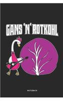 Gans 'N' Rotkohl Notizbuch