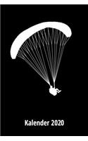 Paragliding Kalender 2020: 2 Seiten = 1 Woche, Terminplaner, Taschenkalender, Kalender, Wochenplaner, Planer, Organizer 2020