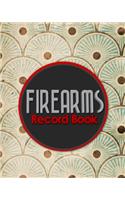Firearms Record Book: ATF Bound Book, Gun Inventory, FFL A&D Book, Firearms Record Book, Vintage/Aged Cover(58 Firearms Record Book)