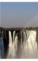 Rainbow Over Victoria Falls in Zimbabwe, Africa Journal: Take Notes, Write Down Memories in this 150 Page Lined Journal