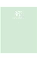 365 Days Journal: Mint: 8 x 10 365 Days Journal: Daily Journal(11 365 Days Journal)