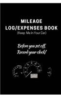 Mileage Log/Expenses Book