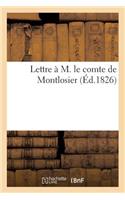 Lettre À M. Le Comte de Montlosier