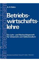 Betriebswirtschaftslehre